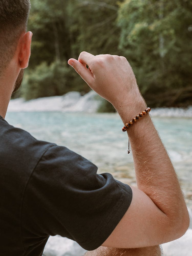 Tigers Eye Beaded Bracelet - Bali