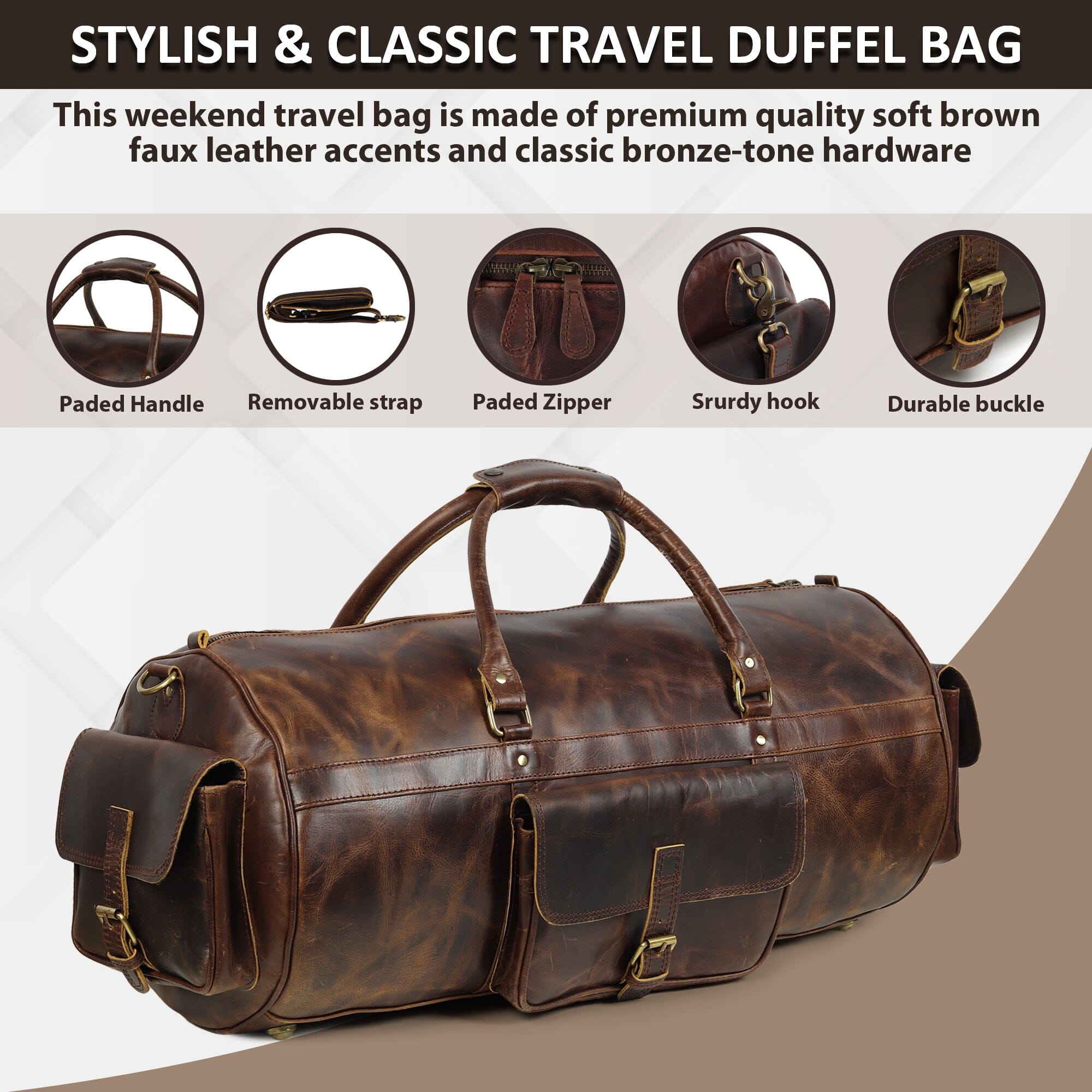 Safari Buffalo Traveller Duffle Bag