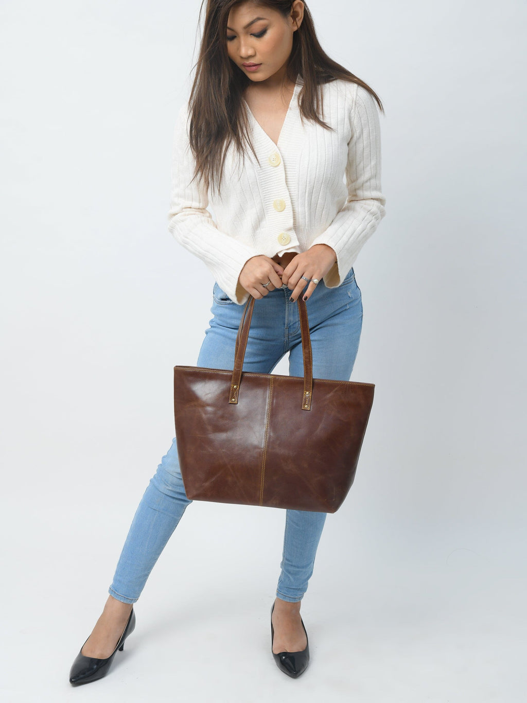 Kim & Blair Combo -  Dark Brown