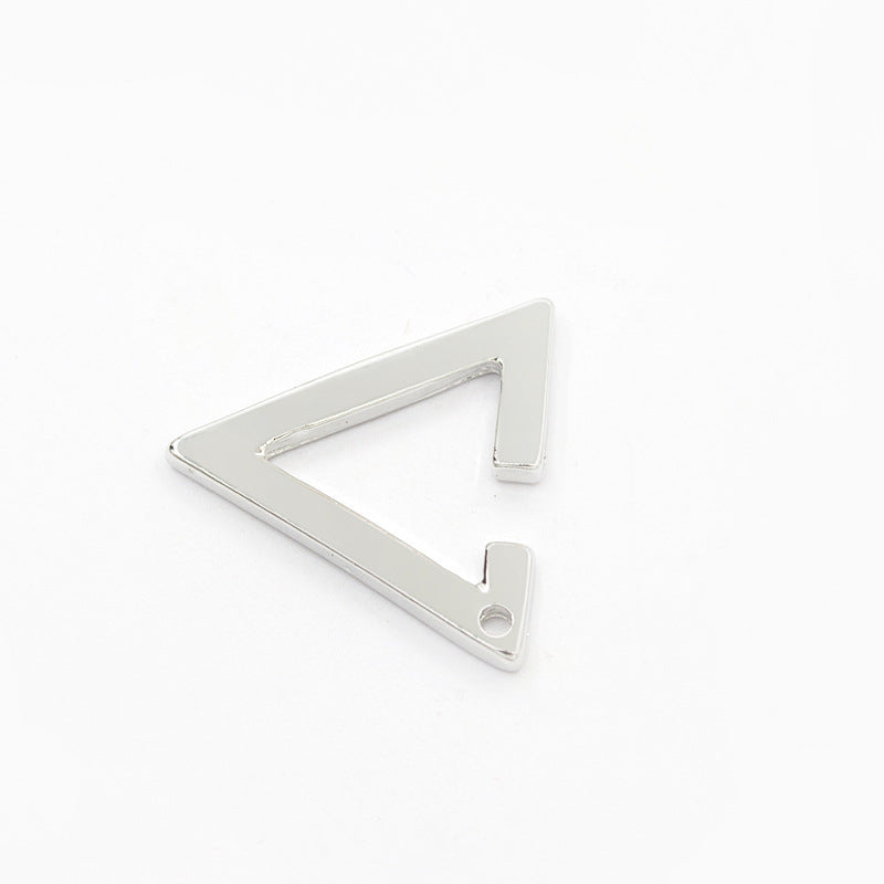 Popular Personalized Exaggerated Metal Triangle Fashion Earrings