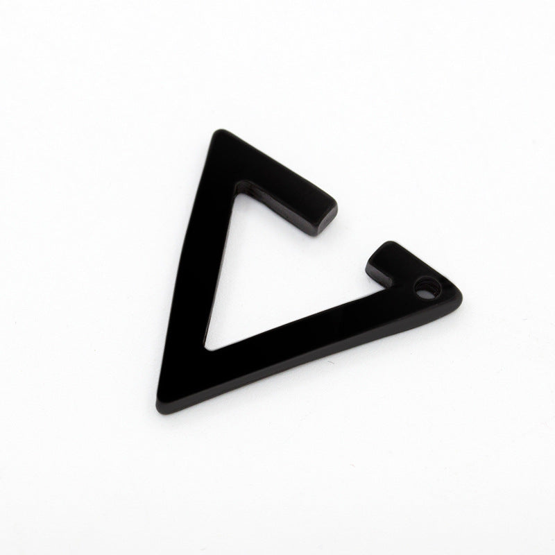 Popular Personalized Exaggerated Metal Triangle Fashion Earrings