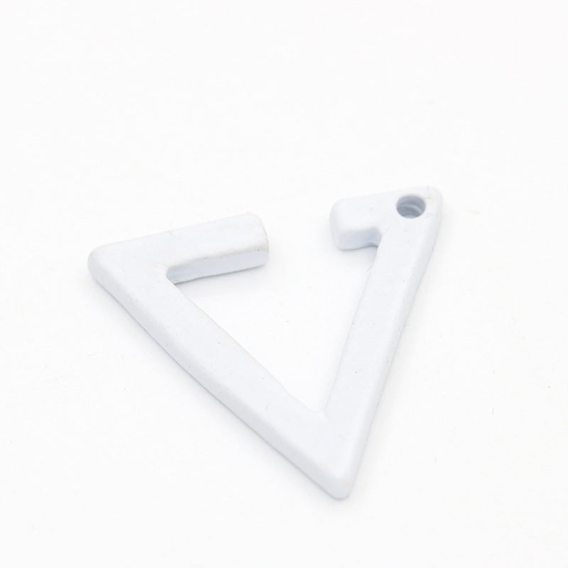 Popular Personalized Exaggerated Metal Triangle Fashion Earrings