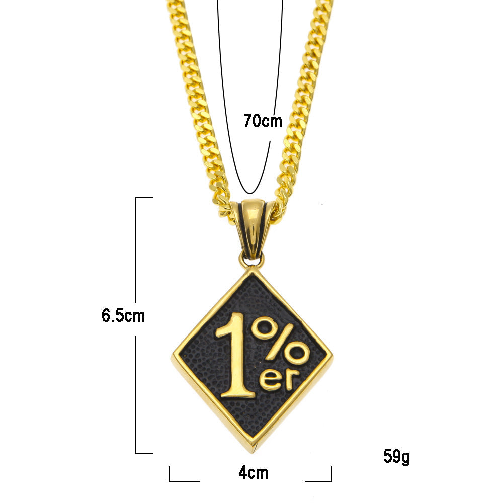 Drop Oil Gold Plated Dog Tag Pendants