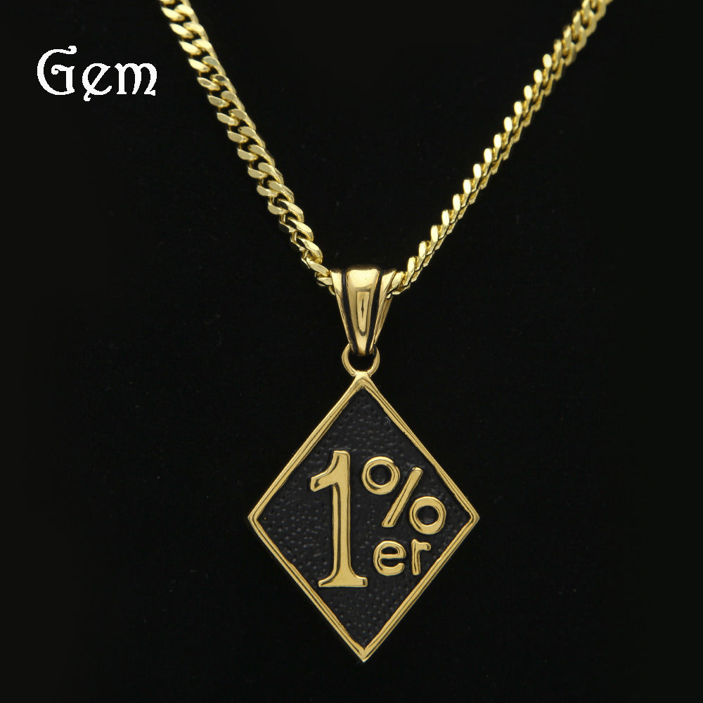 Drop Oil Gold Plated Dog Tag Pendants