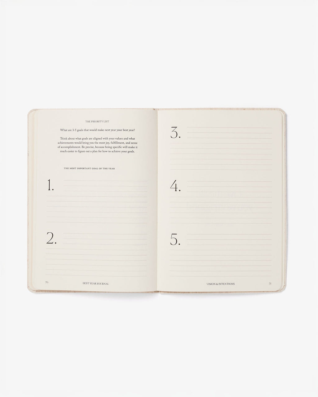 Best Year Journal Essential - Pink