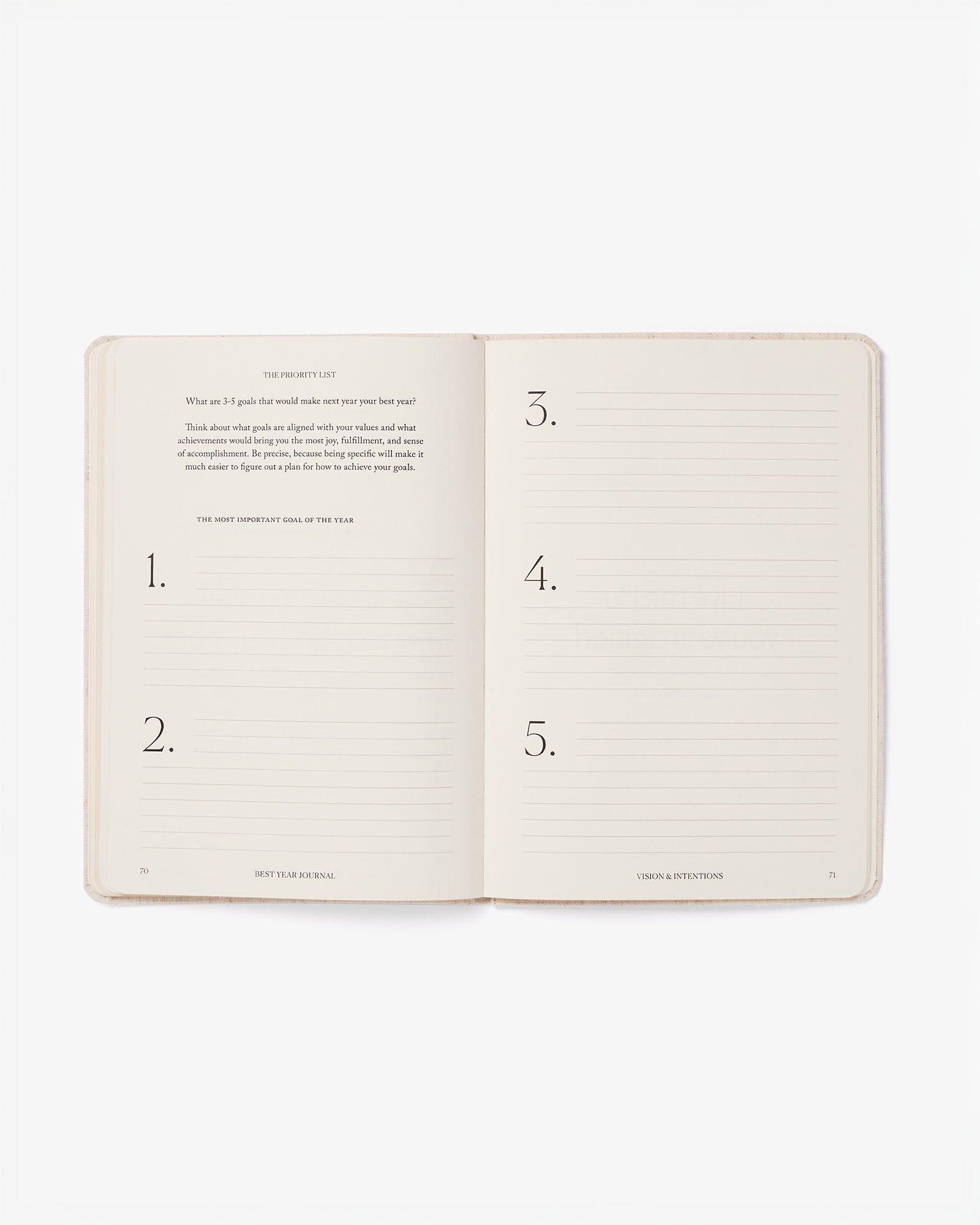 Best Year Journal Essential - Pink