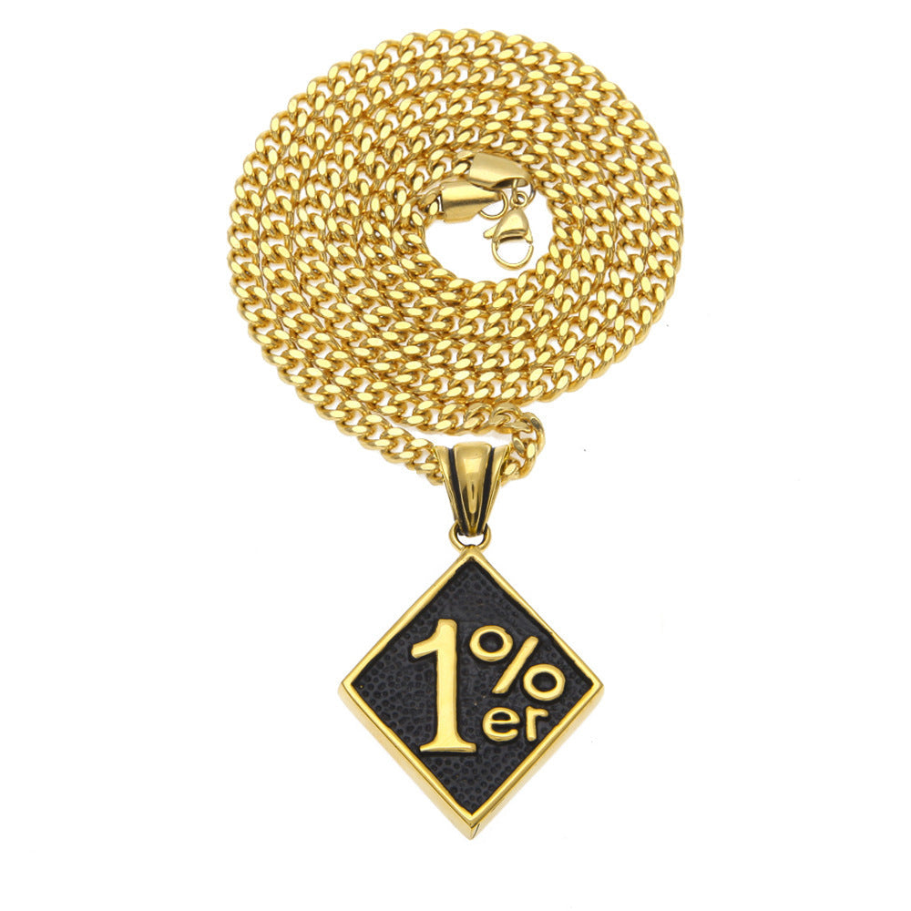 Drop Oil Gold Plated Dog Tag Pendants