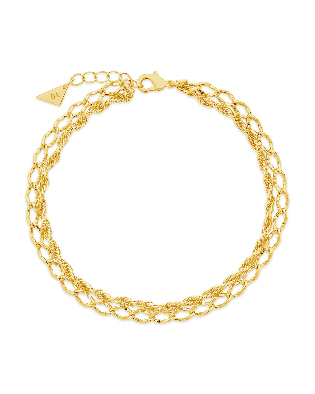 Tessa Layered Chain Anklet
