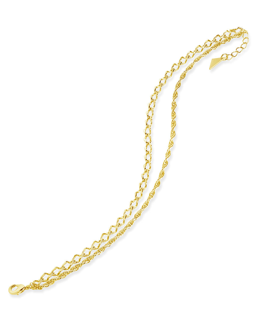 Tessa Layered Chain Anklet