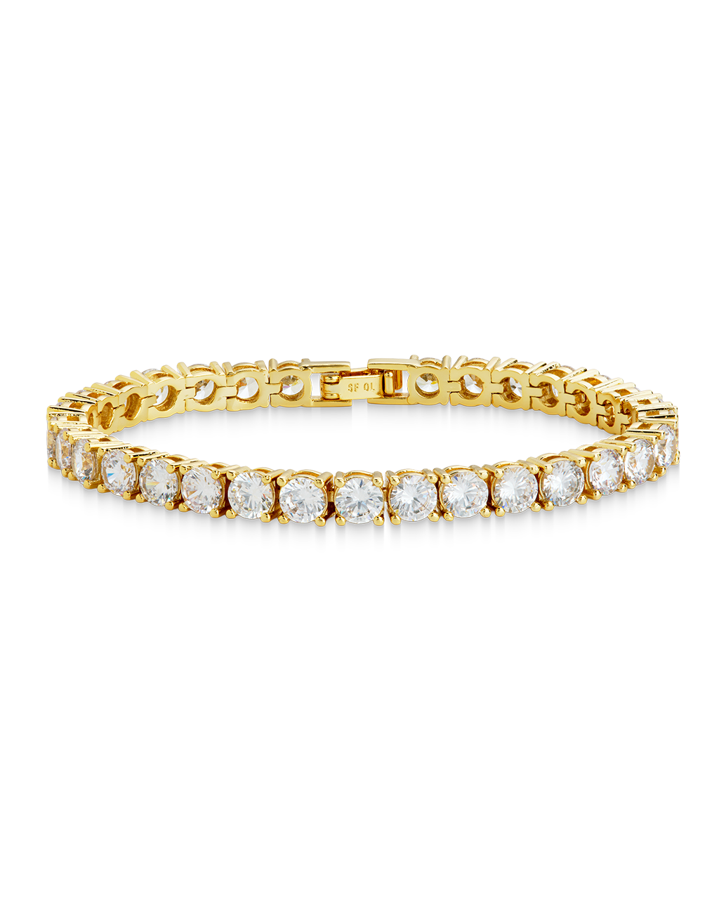 Marisol Round Cut CZ Tennis Bracelet