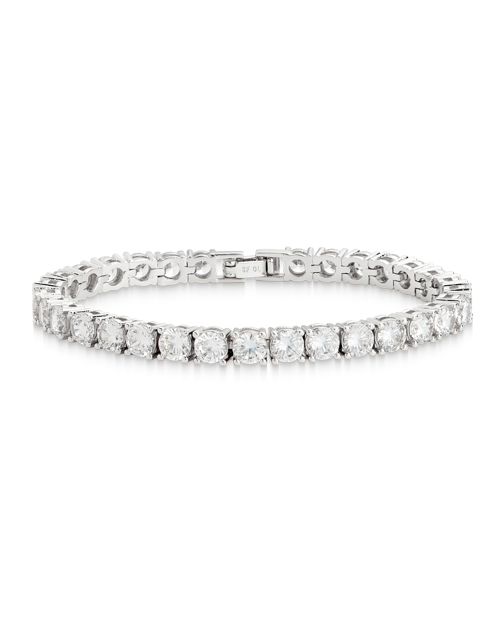 Marisol Round Cut CZ Tennis Bracelet