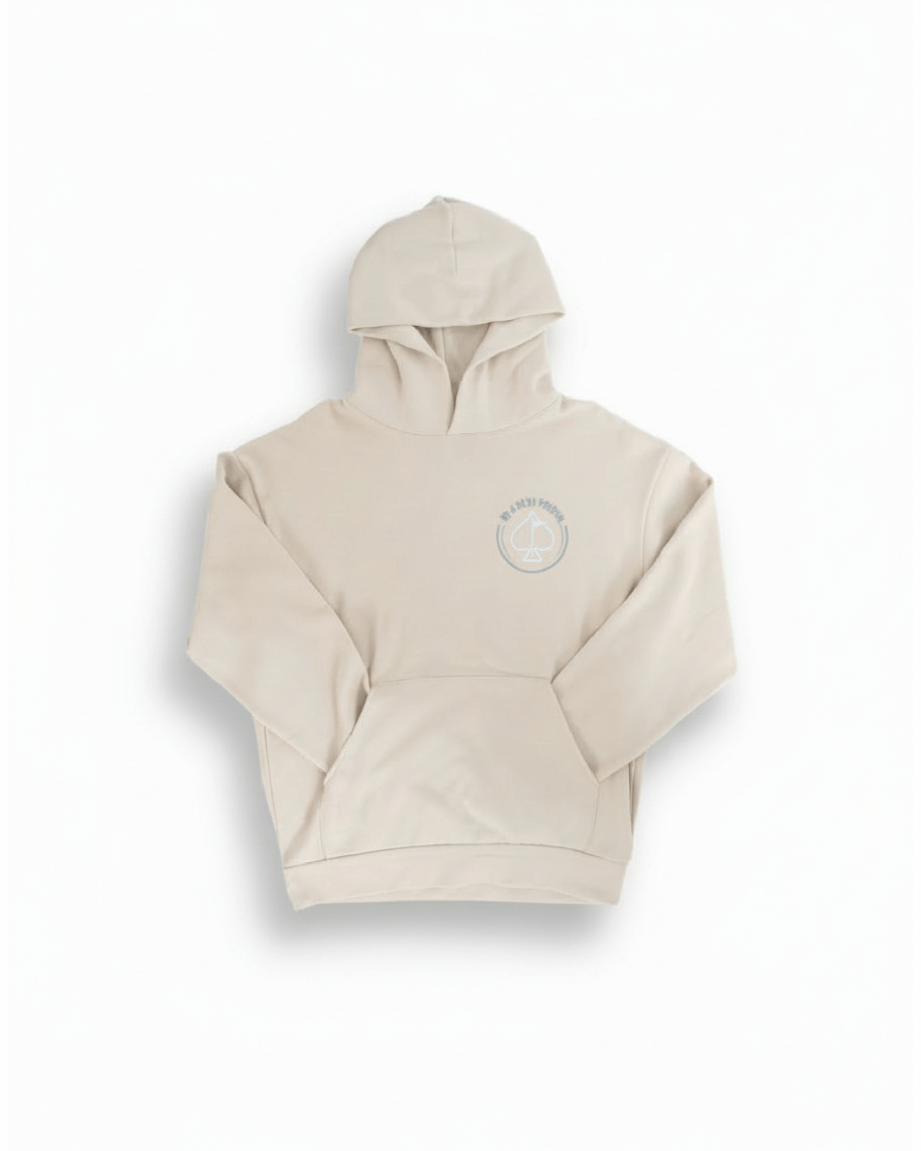 Be A Good Person X Pins and Aces Relax Hood Hoodie - Cream