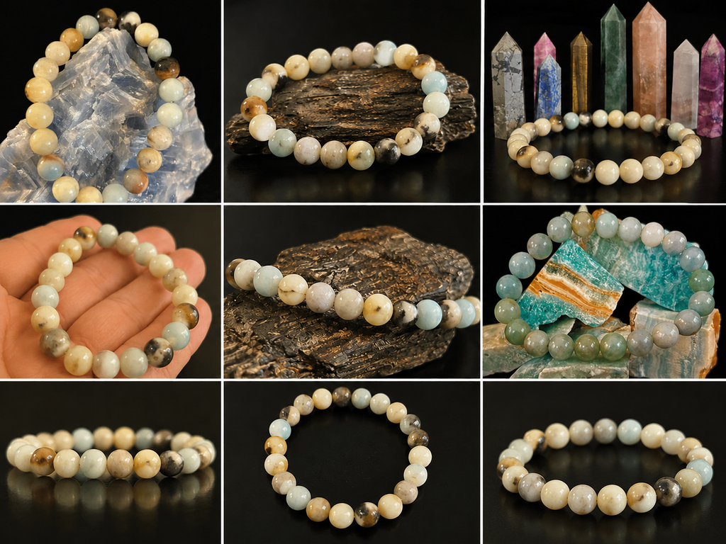 Nantasket Beach Amazonite Bracelet - Ride the Waves. Protect Your Peace.