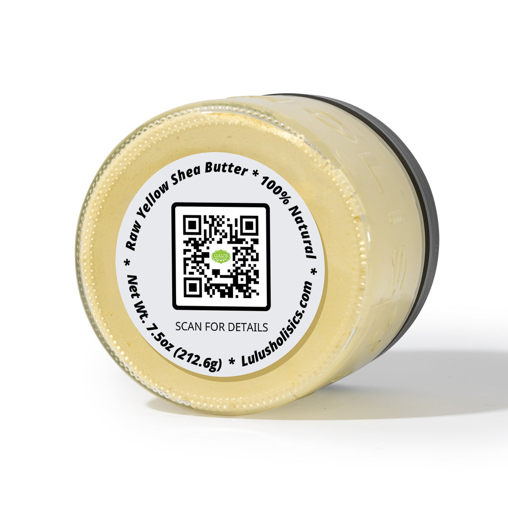 100% Raw African Unrefined Yellow Shea Butter – Pure, Natural Moisture