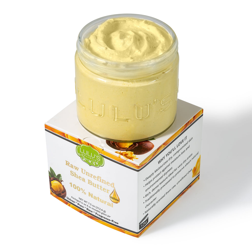 100% Raw African Unrefined Yellow Shea Butter – Pure, Natural Moisture