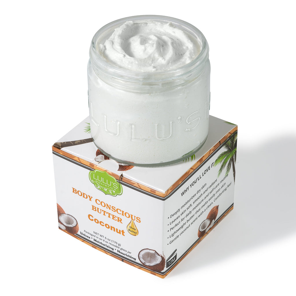 Coconut Whipped Body Butter – Ultimate Hydration for Dry Skin