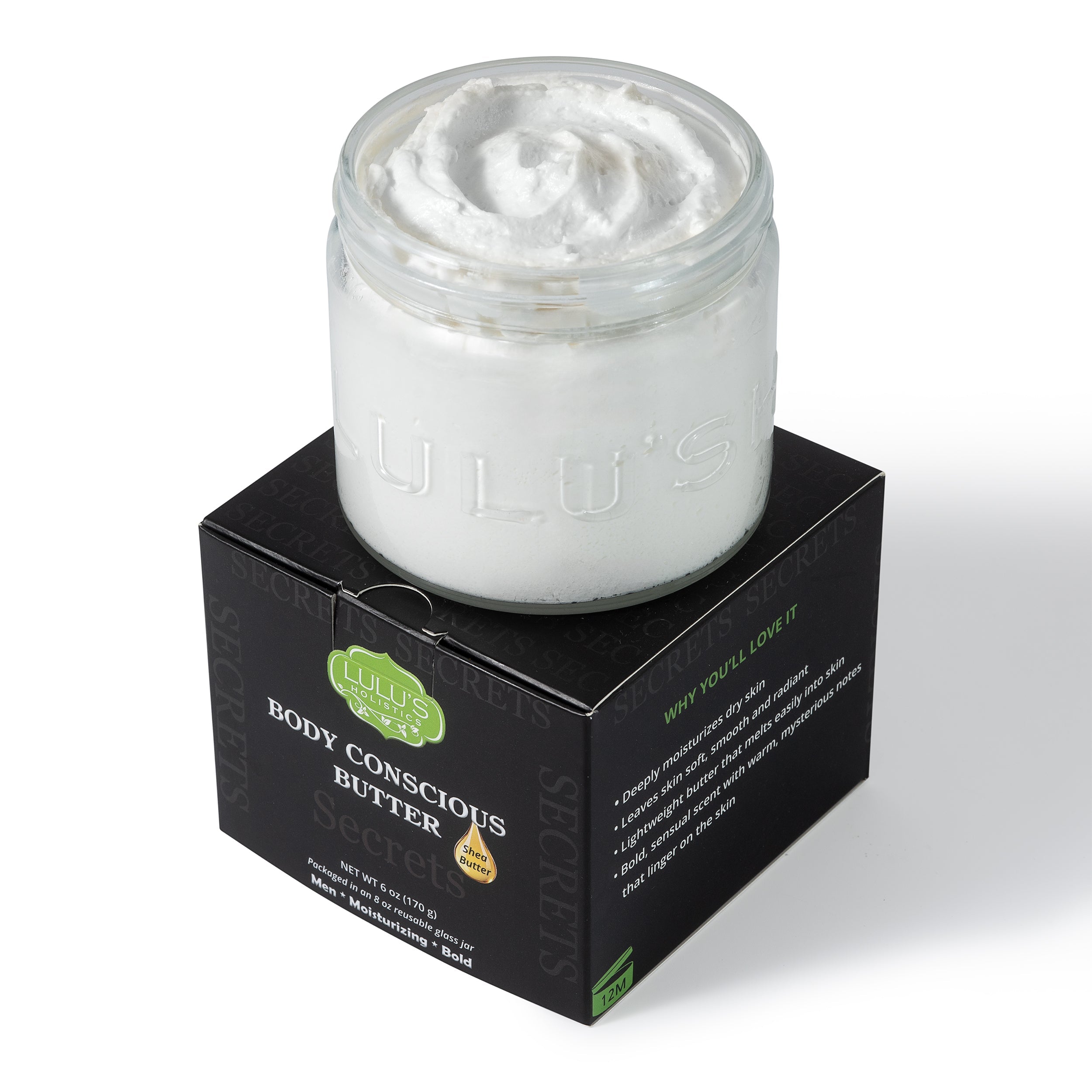 Secrets Whipped Shea Body Butter for Men – Limited Edition, Bold & Sophisticated Scent