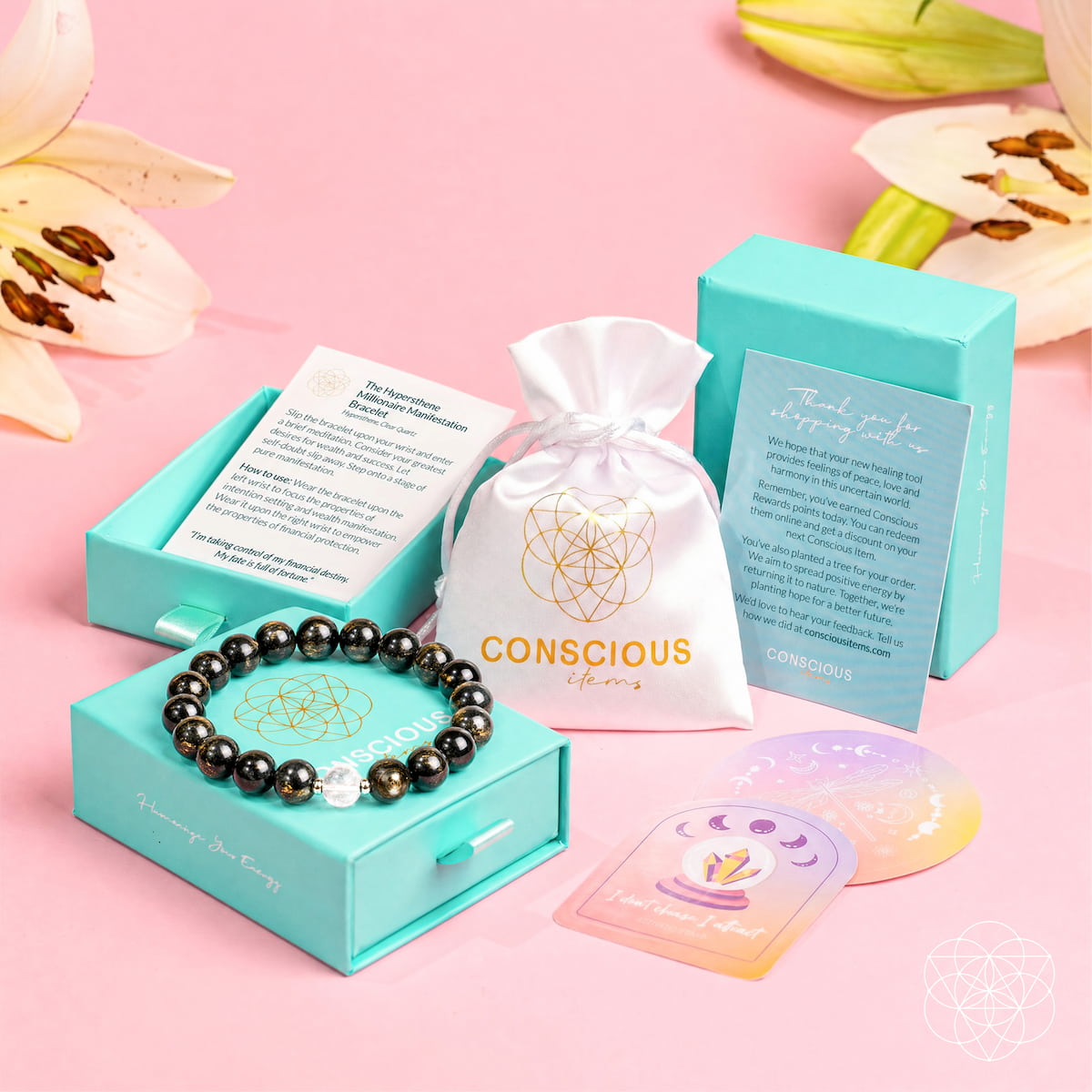 The Hypersthene Millionaire Manifestation Bracelet