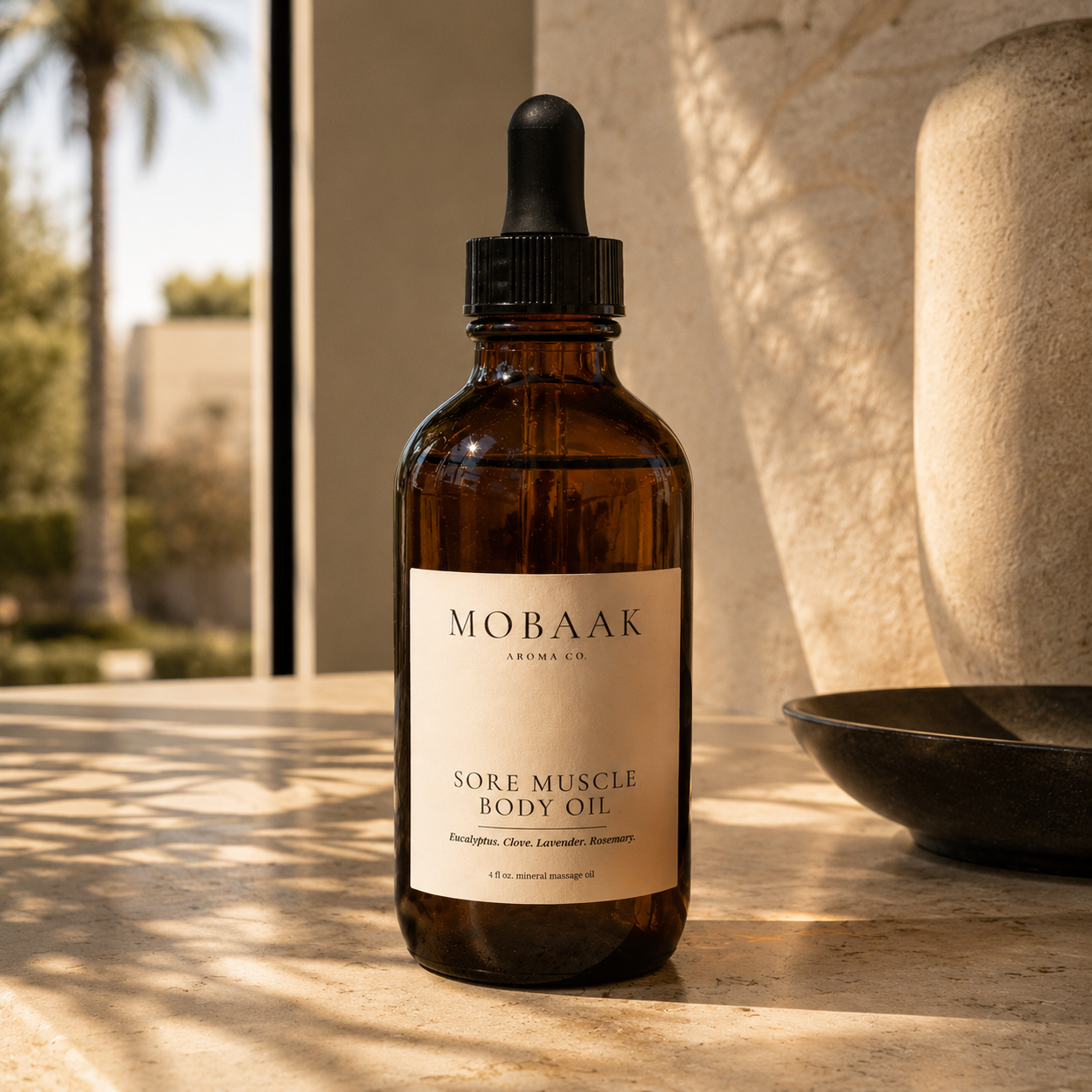 Sore Muscle Mineral Massage Oil
