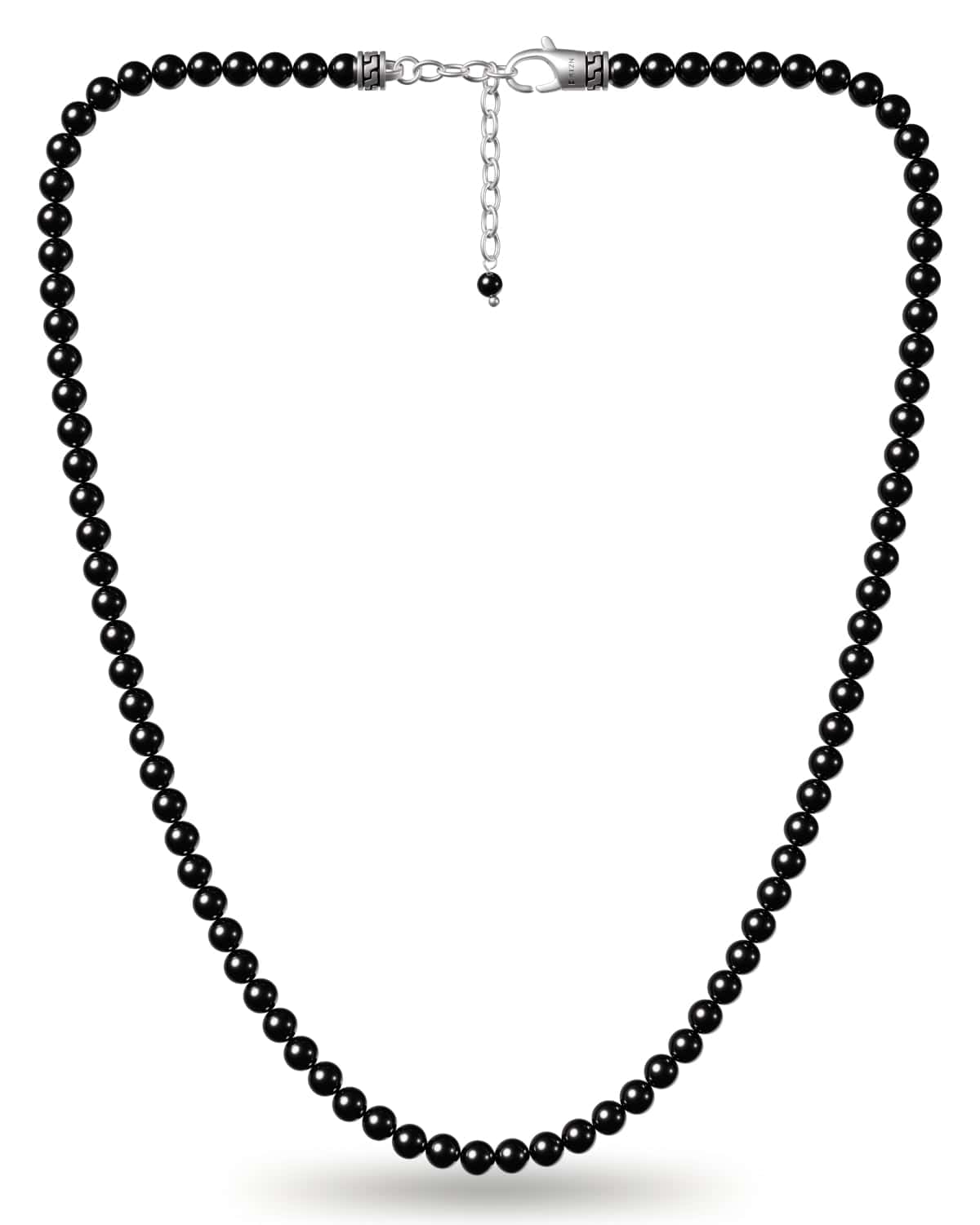 Black Obsidian Beaded Necklace