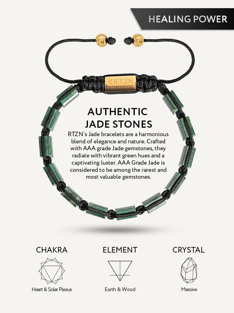 Jade Beaded Bracelet - Havana