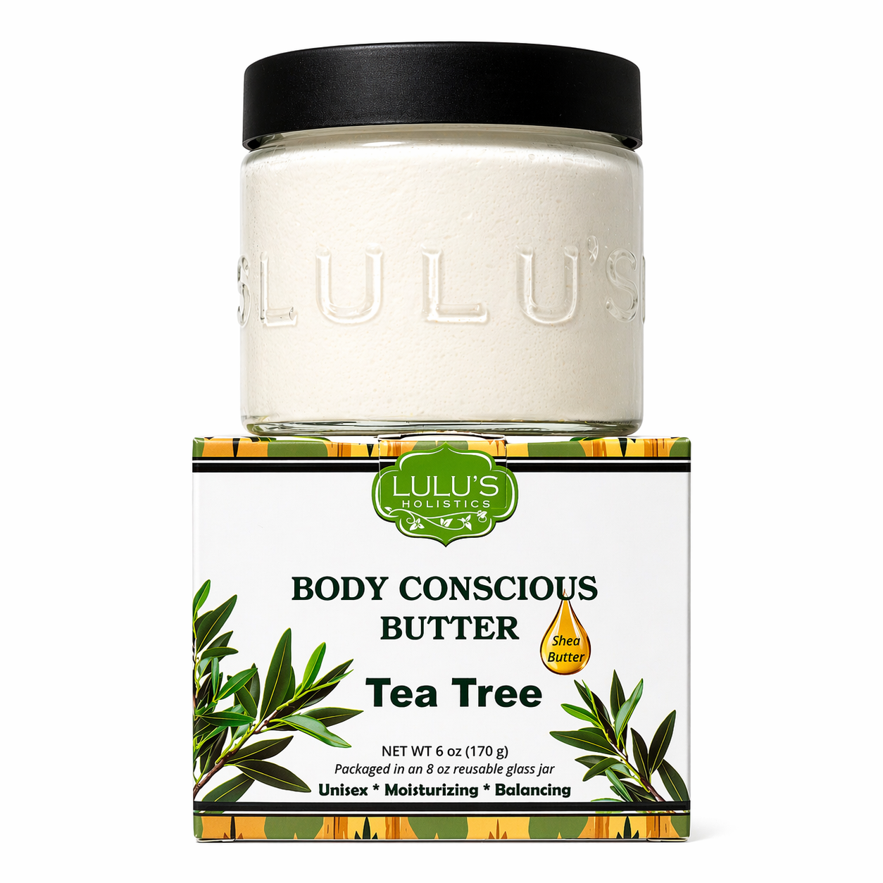 Tea Tree Whipped Body Butter – Clarifying Moisture & Soft Skin