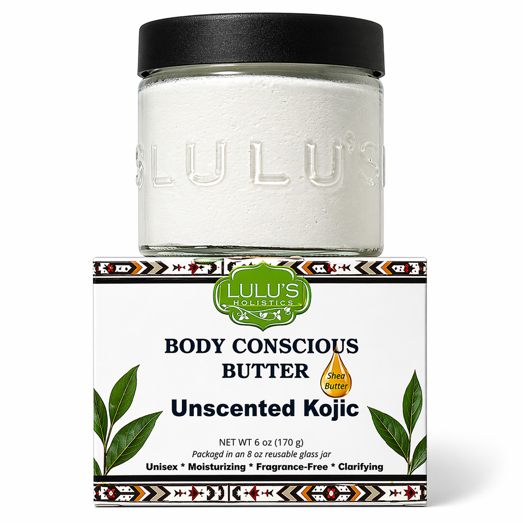Unscented Kojic Whipped Body Butter – Smooth, Even-Looking Skin