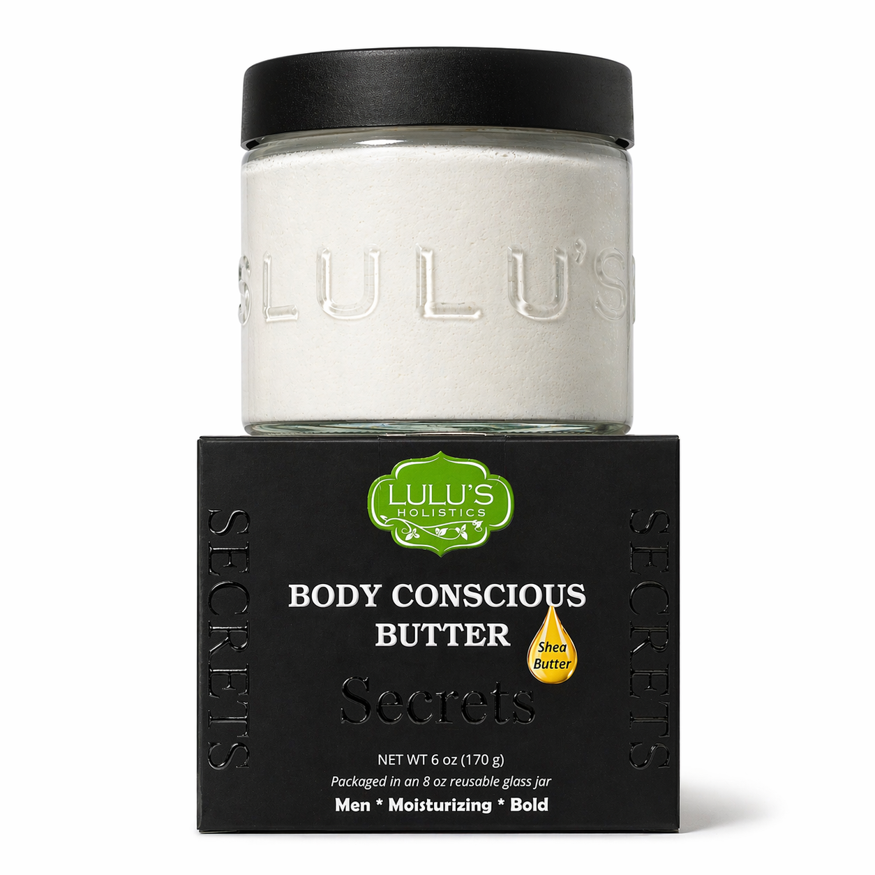 Secrets Whipped Shea Body Butter for Men – Limited Edition, Bold & Sophisticated Scent