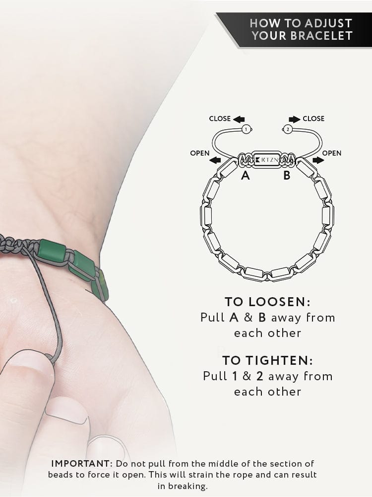 Jade Beaded Bracelet - Havana