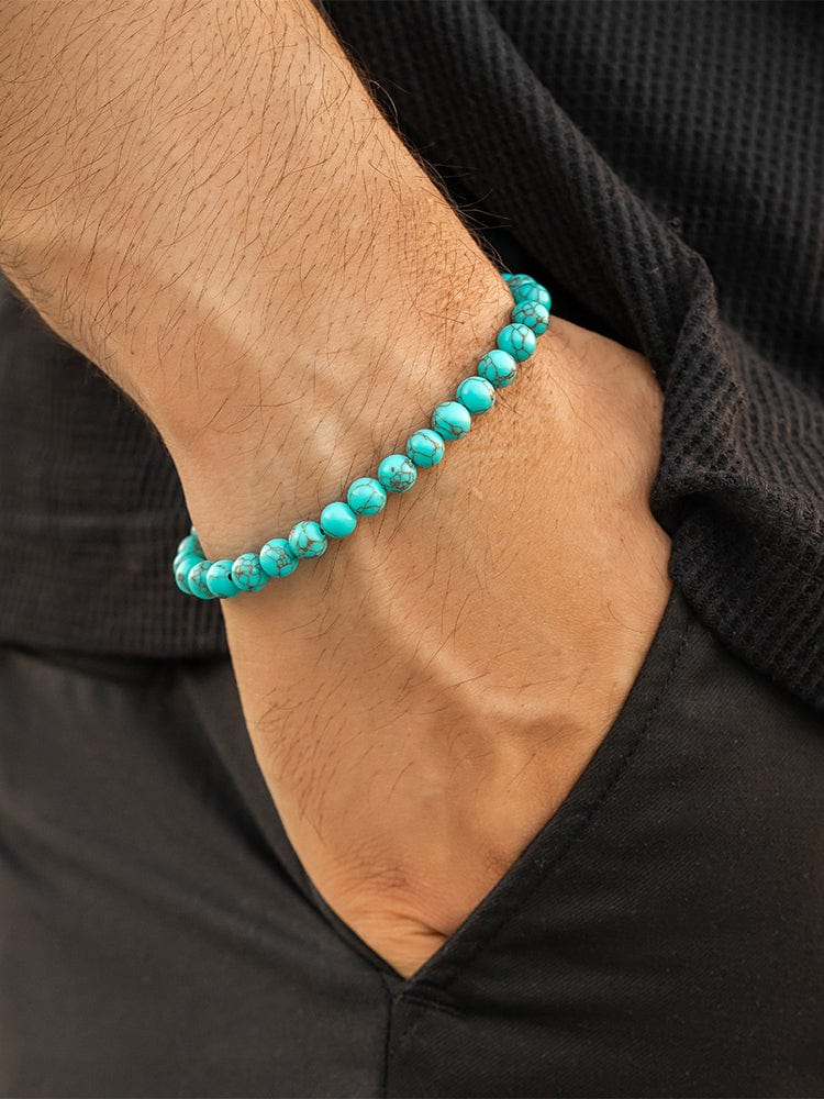Turquoise Beaded Bracelet - Bali