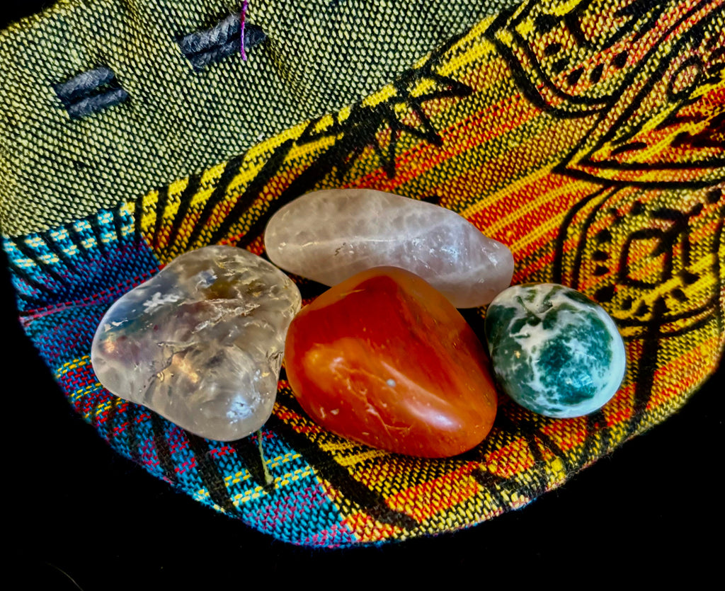 The Inner Harmony - Reiki Infused 4-Stone Tumbled Stone Collection