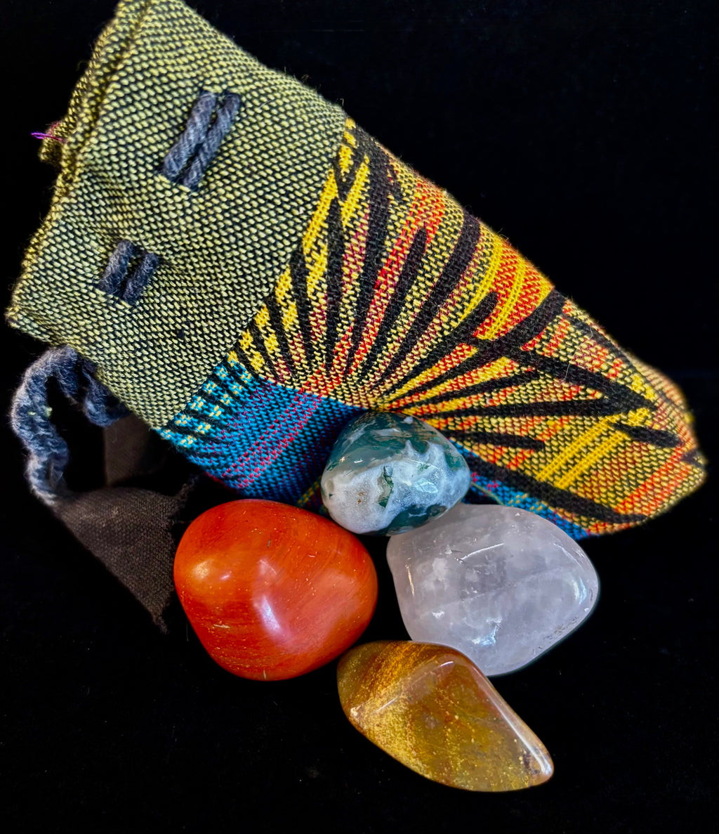 The Inner Harmony - Reiki Infused 4-Stone Tumbled Stone Collection