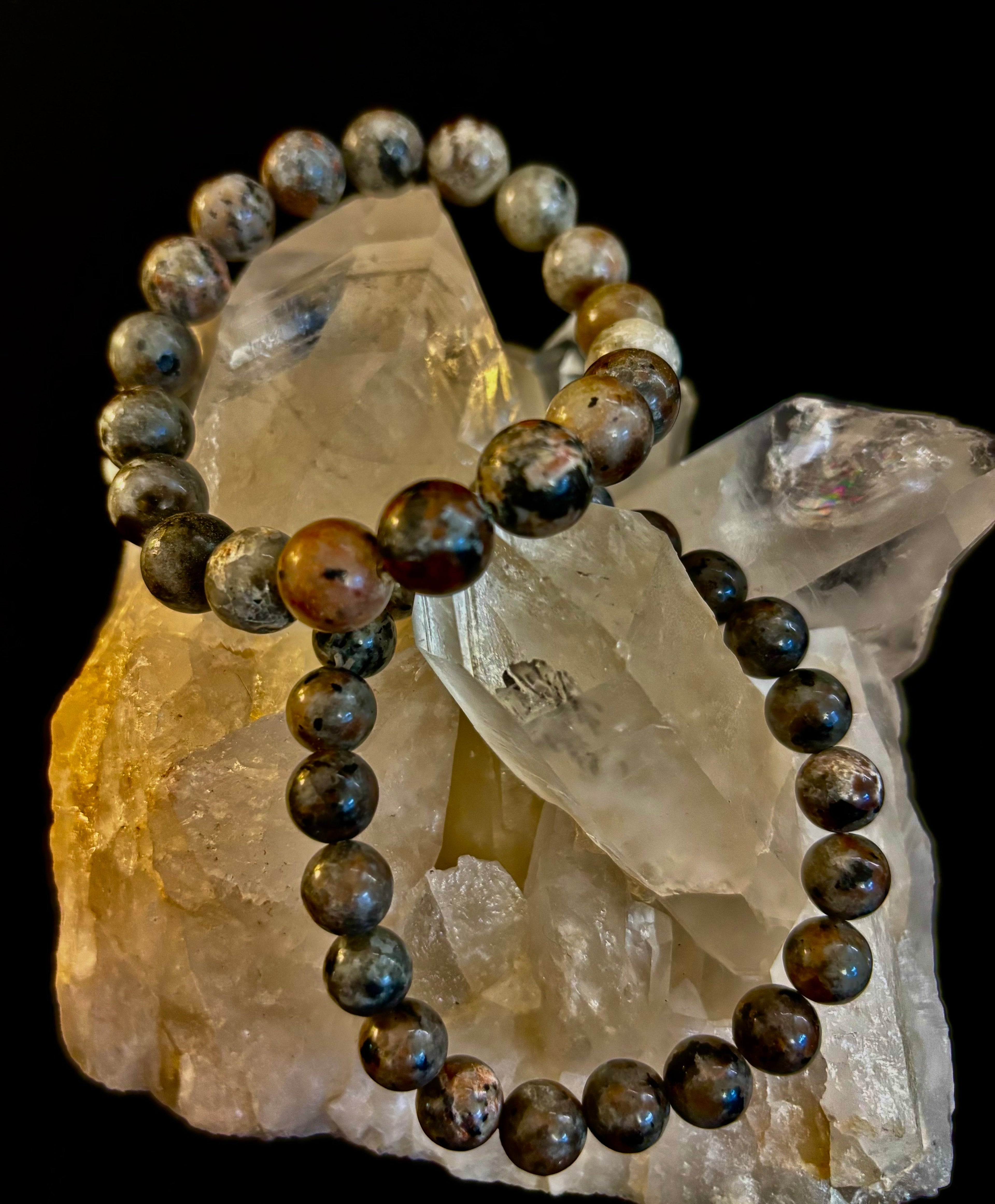 Yooperlite Grounding Bracelet – Natural UV Reactive Stone