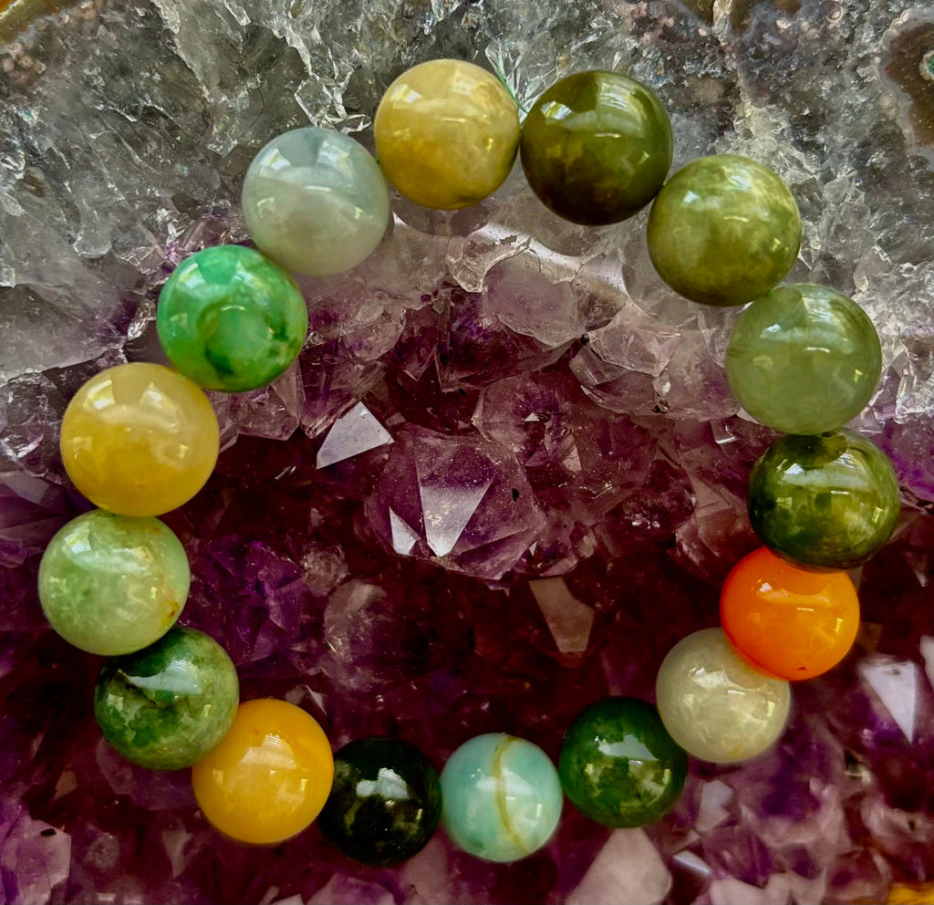 Imperial Harmony Burma Jade Bracelet (For Small Wrists)