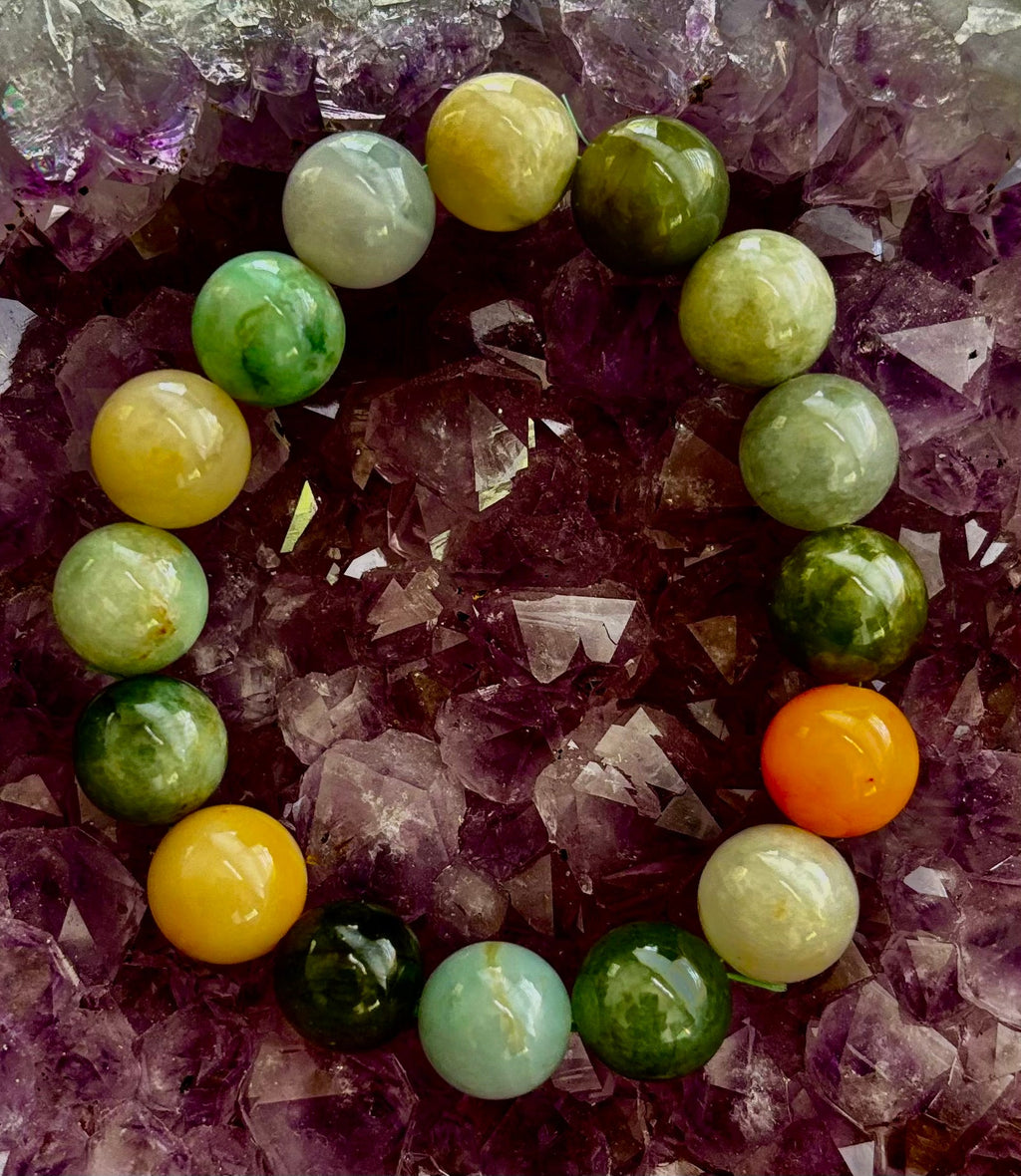 Imperial Harmony Burma Jade Bracelet (For Small Wrists)