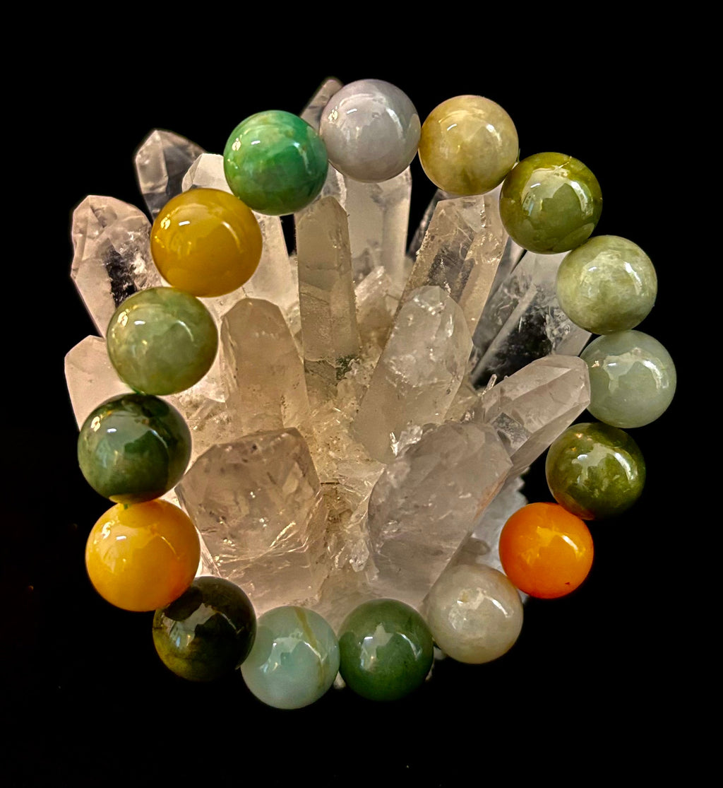 Imperial Harmony Burma Jade Bracelet (For Small Wrists)