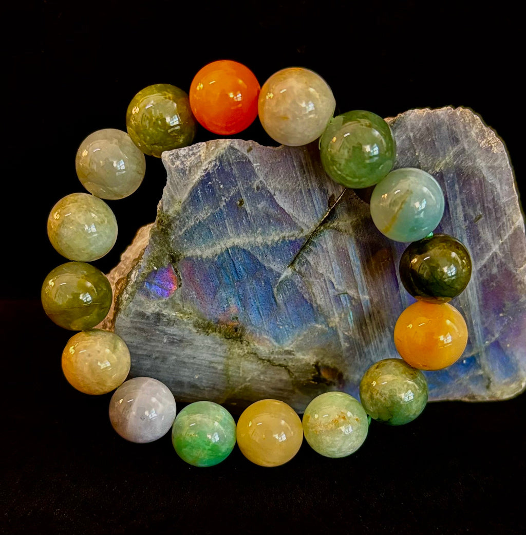 Imperial Harmony Burma Jade Bracelet (For Small Wrists)