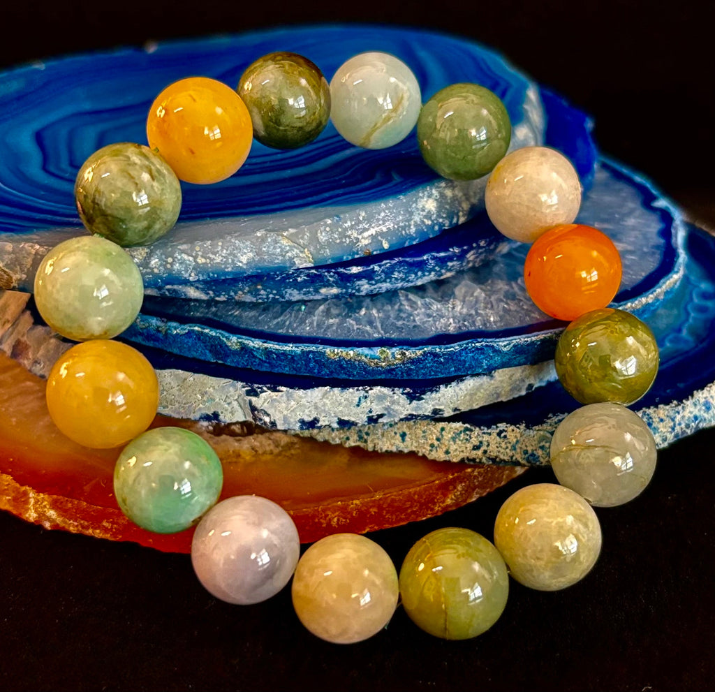 Imperial Harmony Burma Jade Bracelet (For Small Wrists)