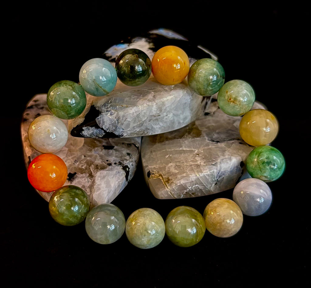 Imperial Harmony Burma Jade Bracelet (For Small Wrists)