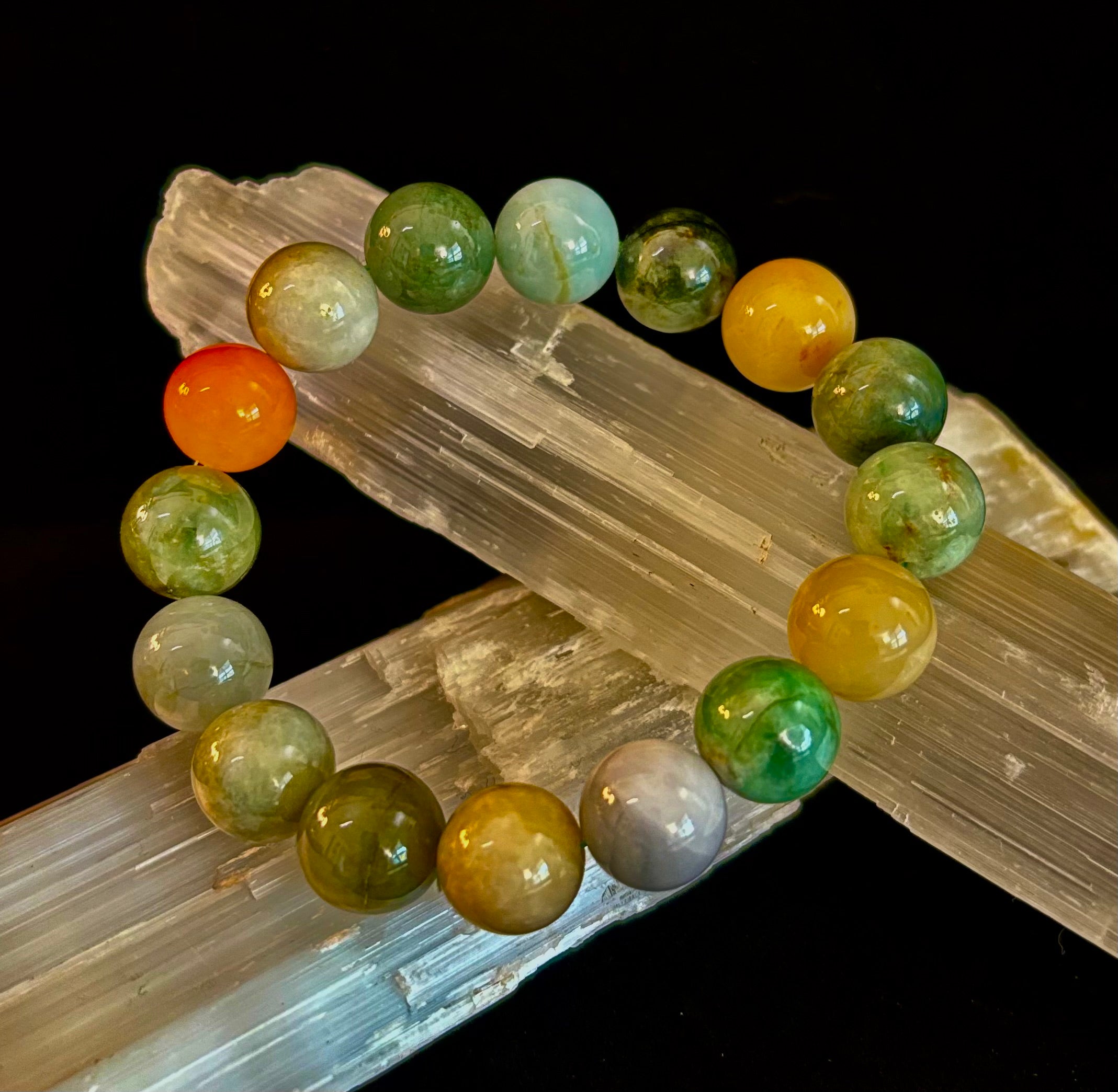 Imperial Harmony Burma Jade Bracelet (For Small Wrists)