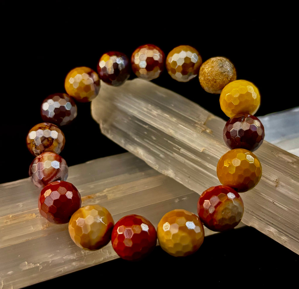 Mystic Mookaite Glam Energy Bracelet (For smaller wrists, available in 3 bead sizes!)