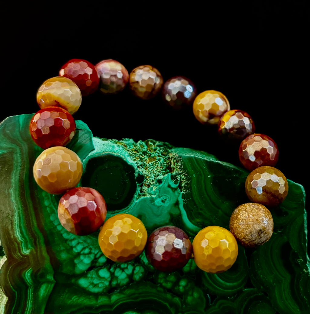 Mystic Mookaite Glam Energy Bracelet (For smaller wrists, available in 3 bead sizes!)