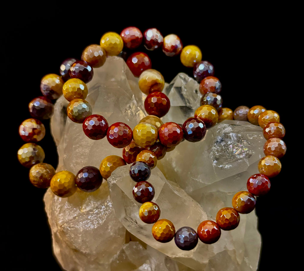 Mystic Mookaite Glam Energy Bracelet (For smaller wrists, available in 3 bead sizes!)