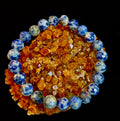 Ocean Stone Blue Spot Jasper Bracelet