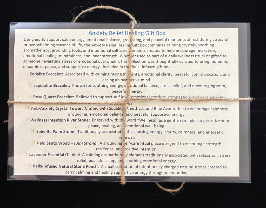 Anxiety Relief Healing Gift Box