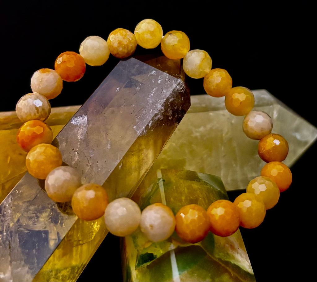 Golden Glow Peach Aventurine Bracelet
