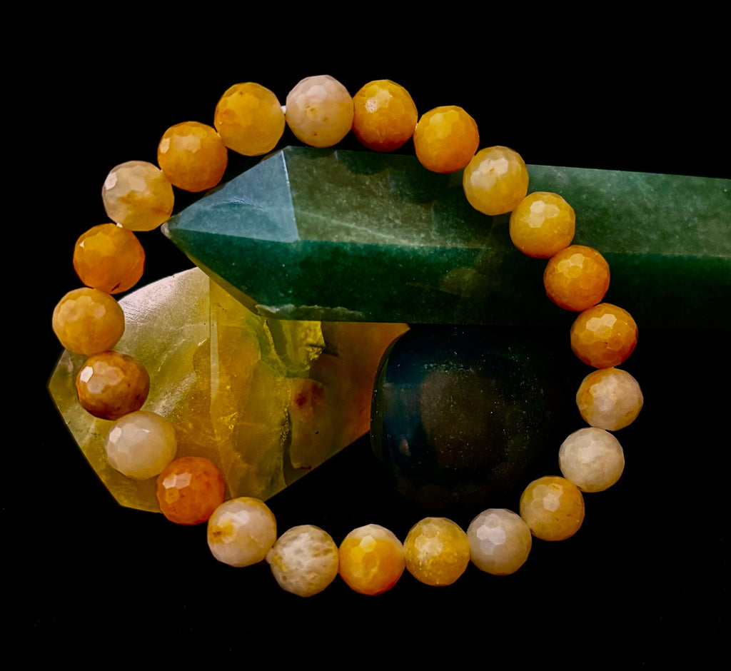 Golden Glow Peach Aventurine Bracelet