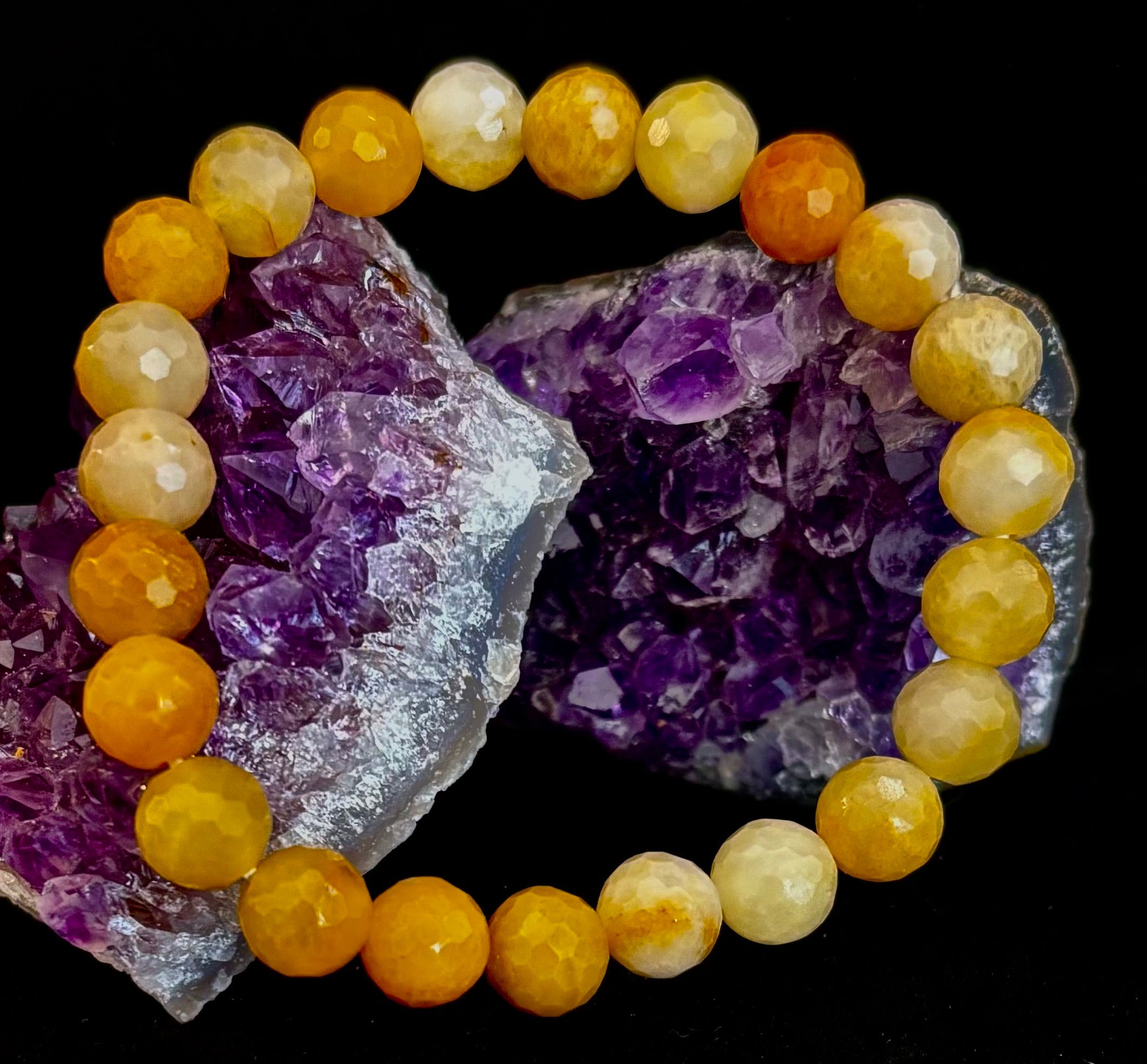 Golden Glow Peach Aventurine Bracelet