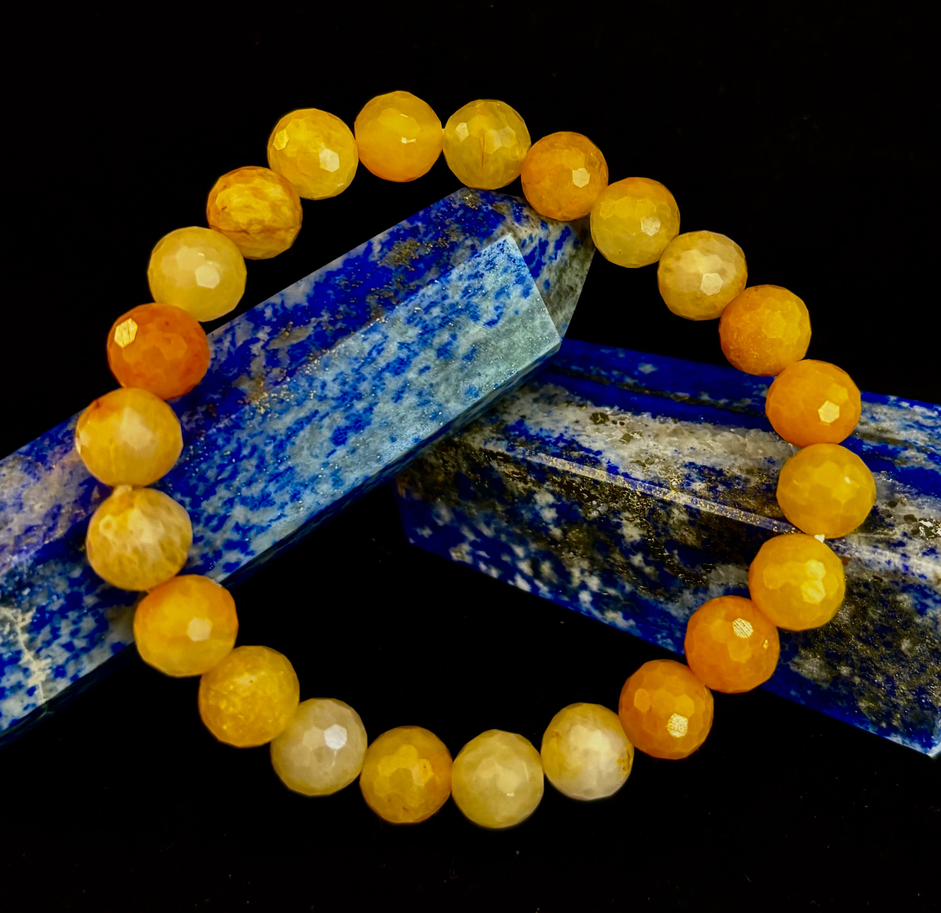 Golden Glow Peach Aventurine Bracelet