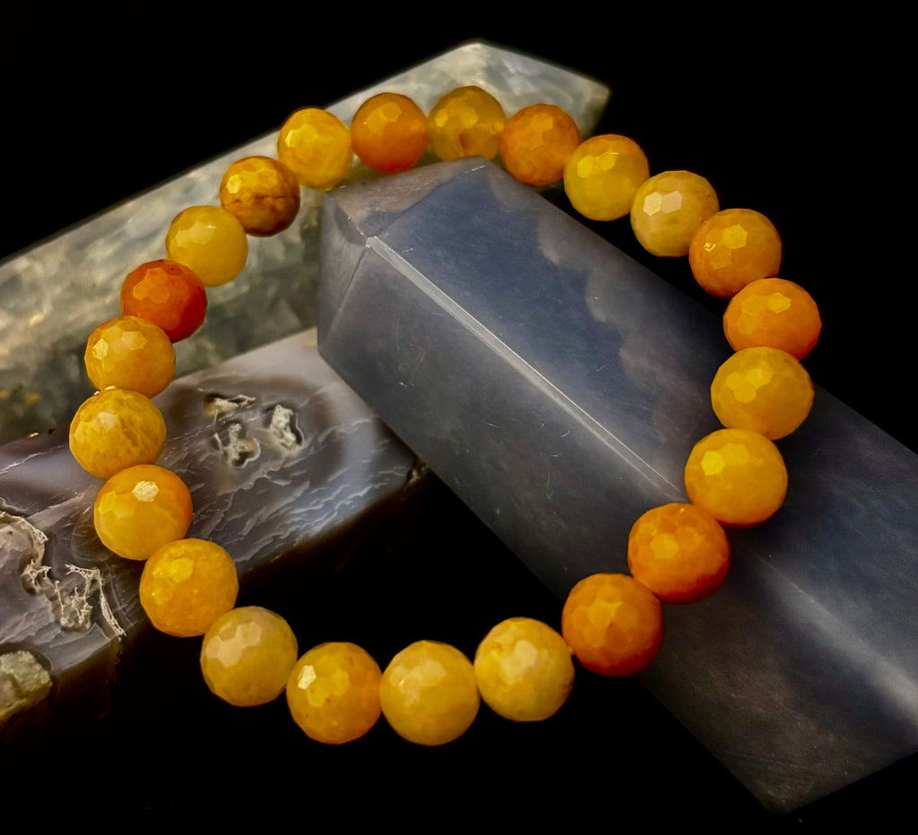 Golden Glow Peach Aventurine Bracelet
